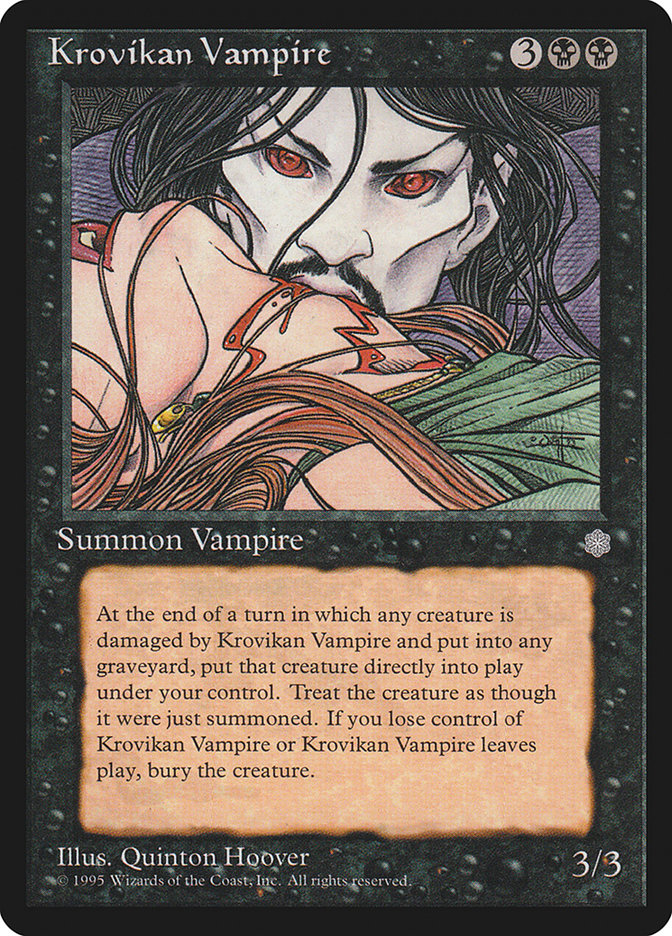 Krovikan Vampire [Ice Age] | Game Master's Emporium (The New GME)