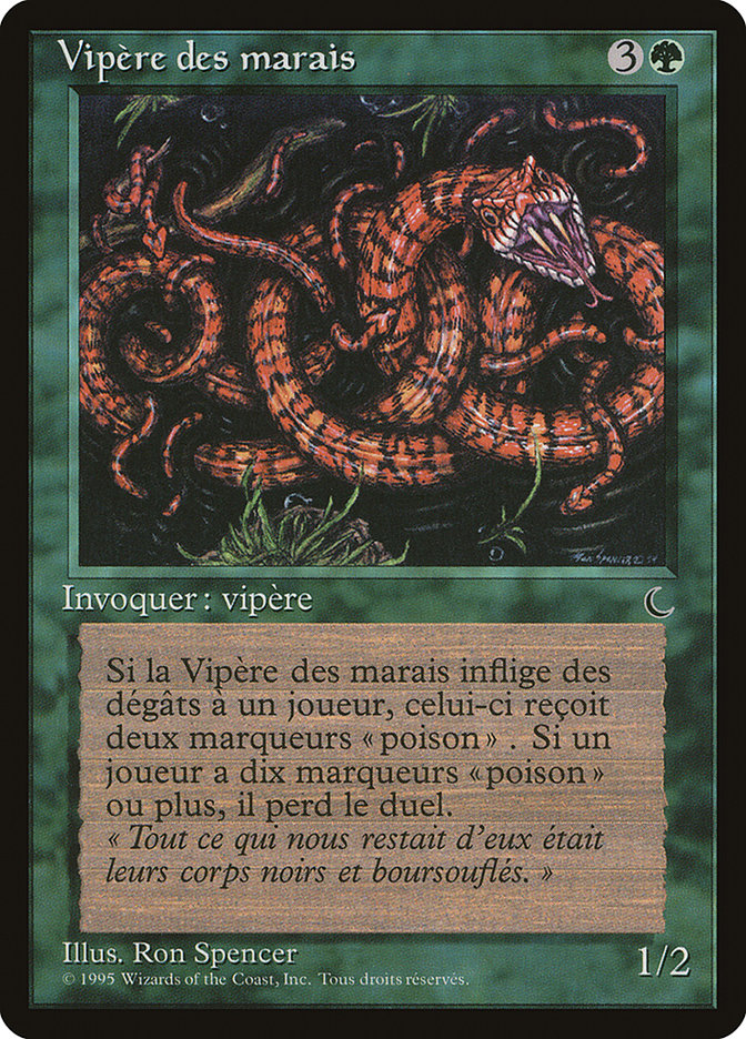 Marsh Viper (French) - "Vipere des marais" [Renaissance] | Game Master's Emporium (The New GME)