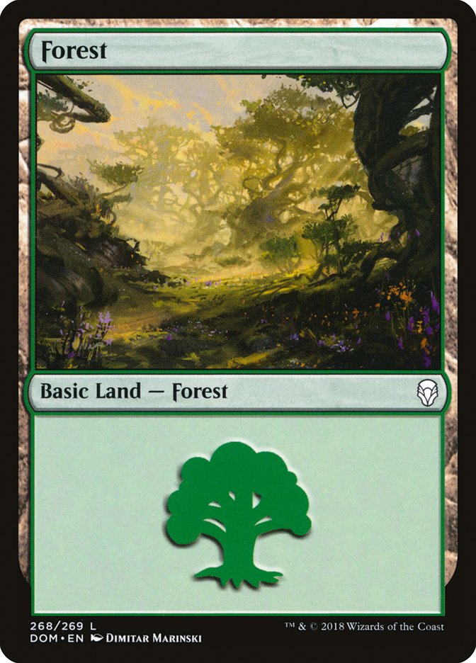 Forest (268) [Dominaria] | Game Master's Emporium (The New GME)