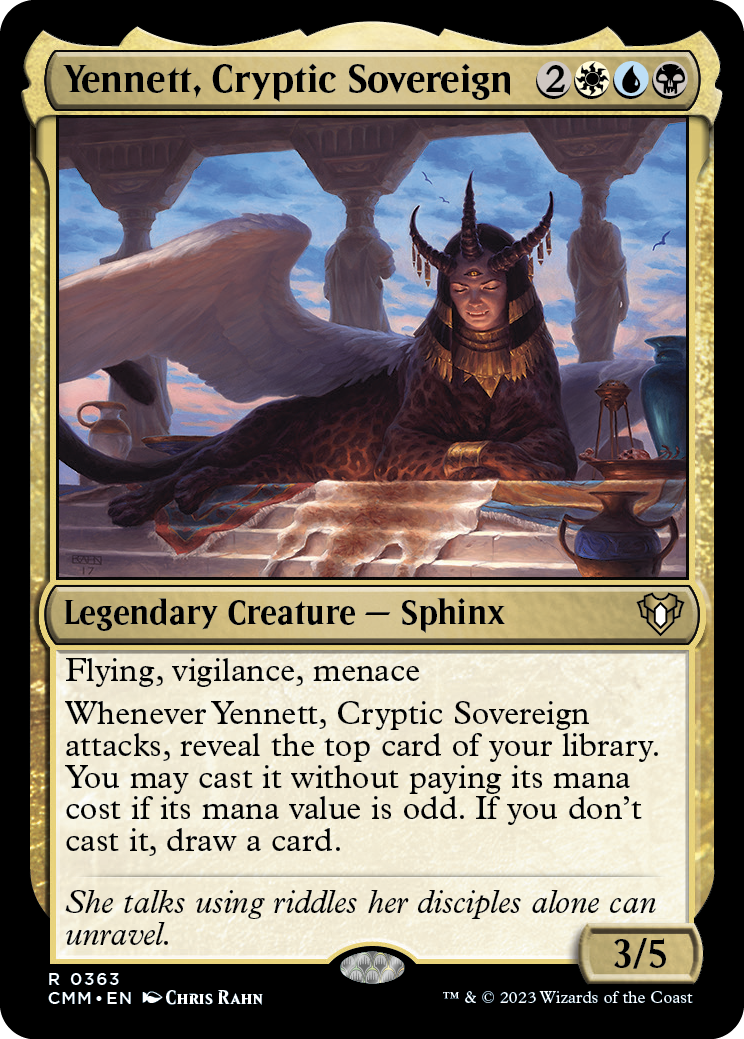 Yennett, Cryptic Sovereign [Commander Masters] | Game Master's Emporium (The New GME)