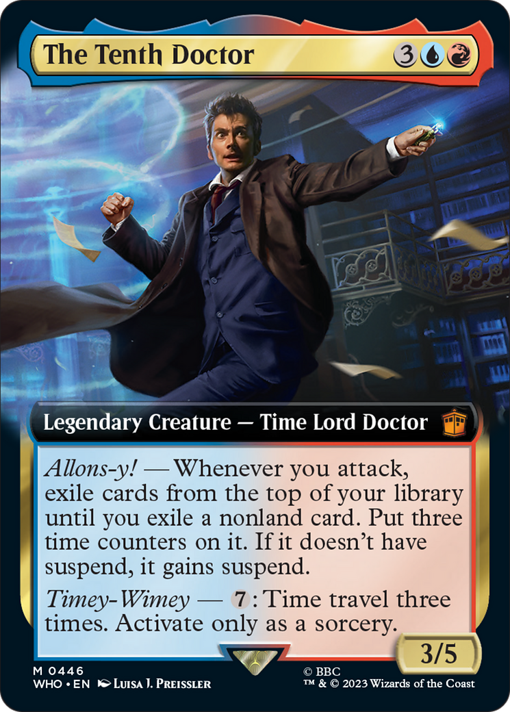 The Tenth Doctor (Extended Art) [Doctor Who] | Game Master's Emporium (The New GME)
