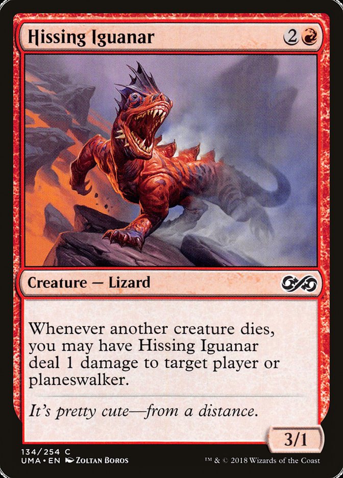 Hissing Iguanar [Ultimate Masters] | Game Master's Emporium (The New GME)