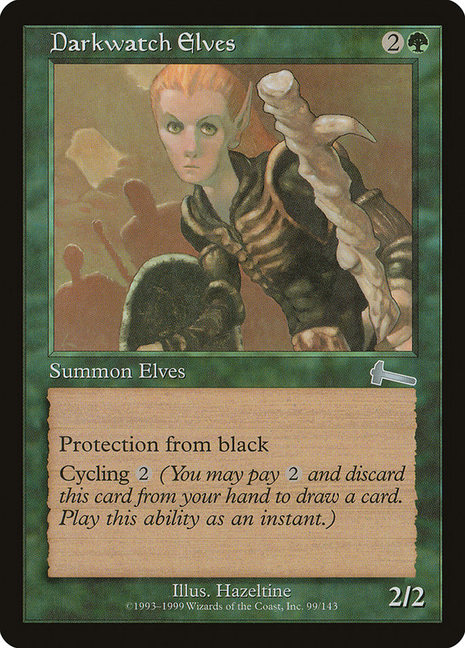 Darkwatch Elves [Urza's Legacy] | Game Master's Emporium (The New GME)