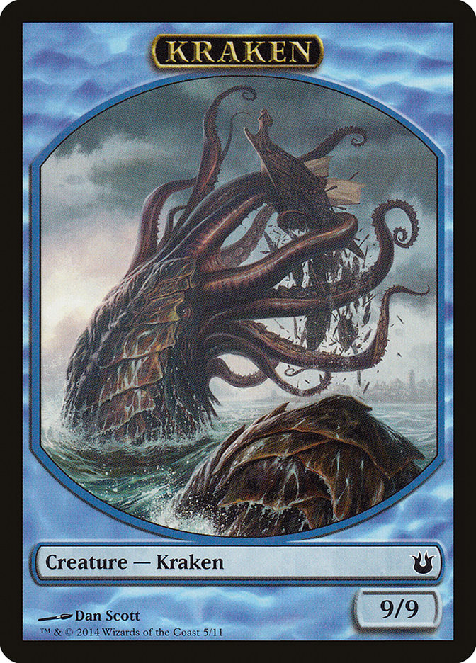 Kraken Token [Born of the Gods Tokens] | Game Master's Emporium (The New GME)