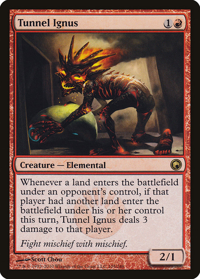 Tunnel Ignus [Scars of Mirrodin] | Game Master's Emporium (The New GME)