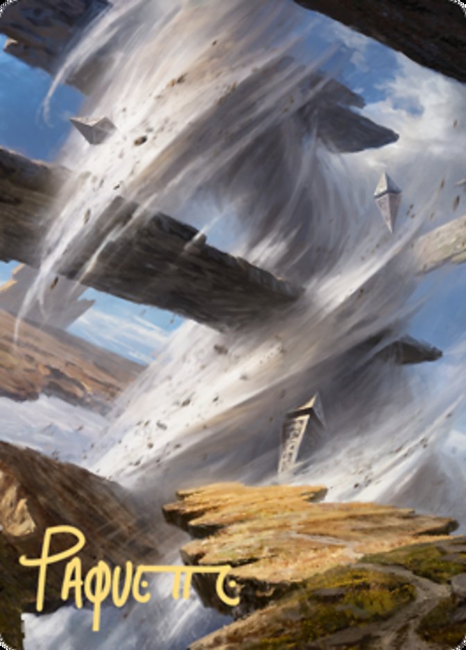 Plains 2 Art Card (Gold-Stamped Signature) [Zendikar Rising Art Series] | Game Master's Emporium (The New GME)