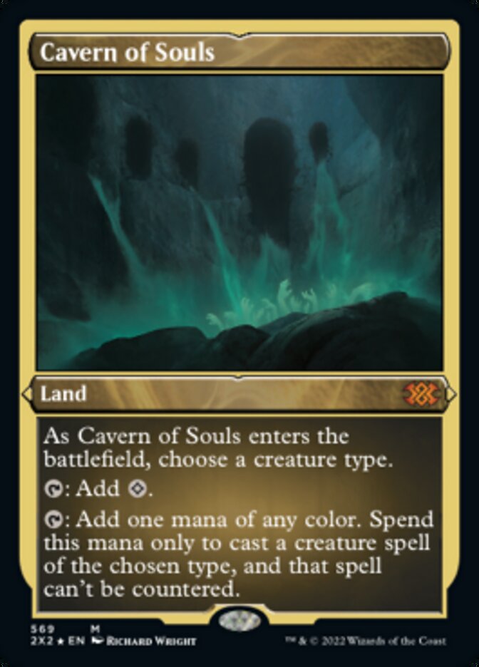 Cavern of Souls (Foil Etched) [Double Masters 2022] | Game Master's Emporium (The New GME)