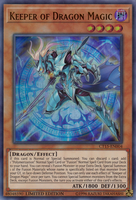 Keeper of Dragon Magic [CT15-EN004] Ultra Rare | Game Master's Emporium (The New GME)
