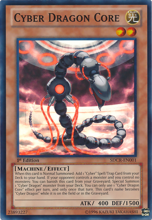 Cyber Dragon Core [SDCR-EN001] Super Rare | Game Master's Emporium (The New GME)