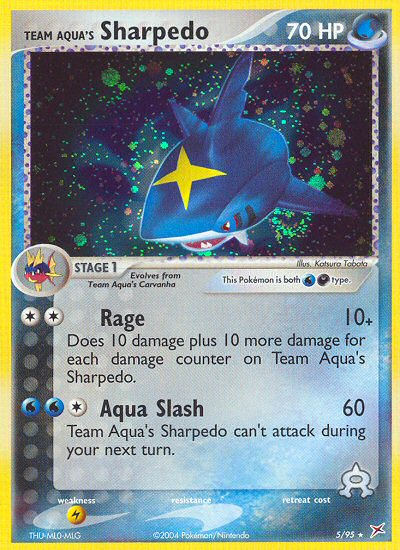 Team Aqua's Sharpedo (5/95) [EX: Team Magma vs Team Aqua] | Game Master's Emporium (The New GME)