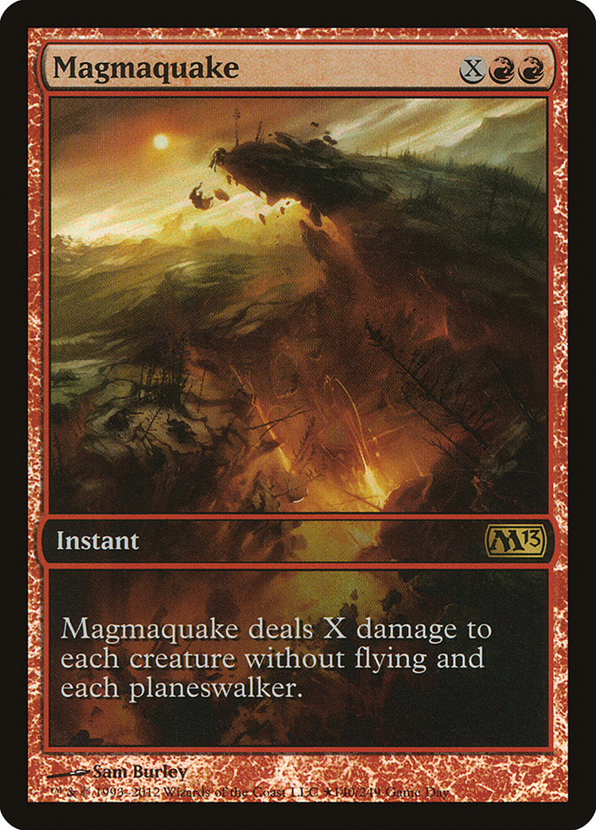 Magmaquake (Game Day) [Magic 2013 Promos] | Game Master's Emporium (The New GME)