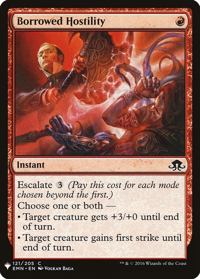 Borrowed Hostility [Mystery Booster] | Game Master's Emporium (The New GME)