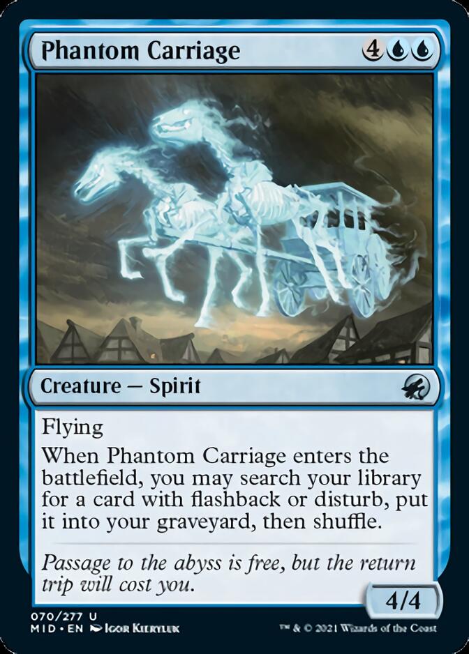 Phantom Carriage [Innistrad: Midnight Hunt] | Game Master's Emporium (The New GME)