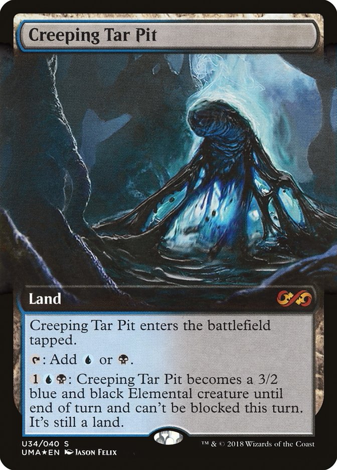 Creeping Tar Pit (Topper) [Ultimate Masters Box Topper] | Game Master's Emporium (The New GME)