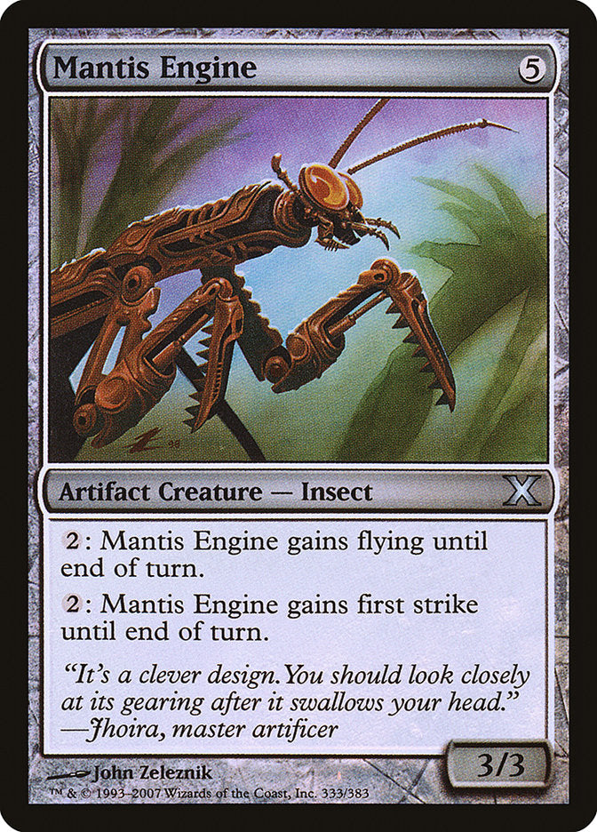 Mantis Engine (Premium Foil) [Tenth Edition] | Game Master's Emporium (The New GME)