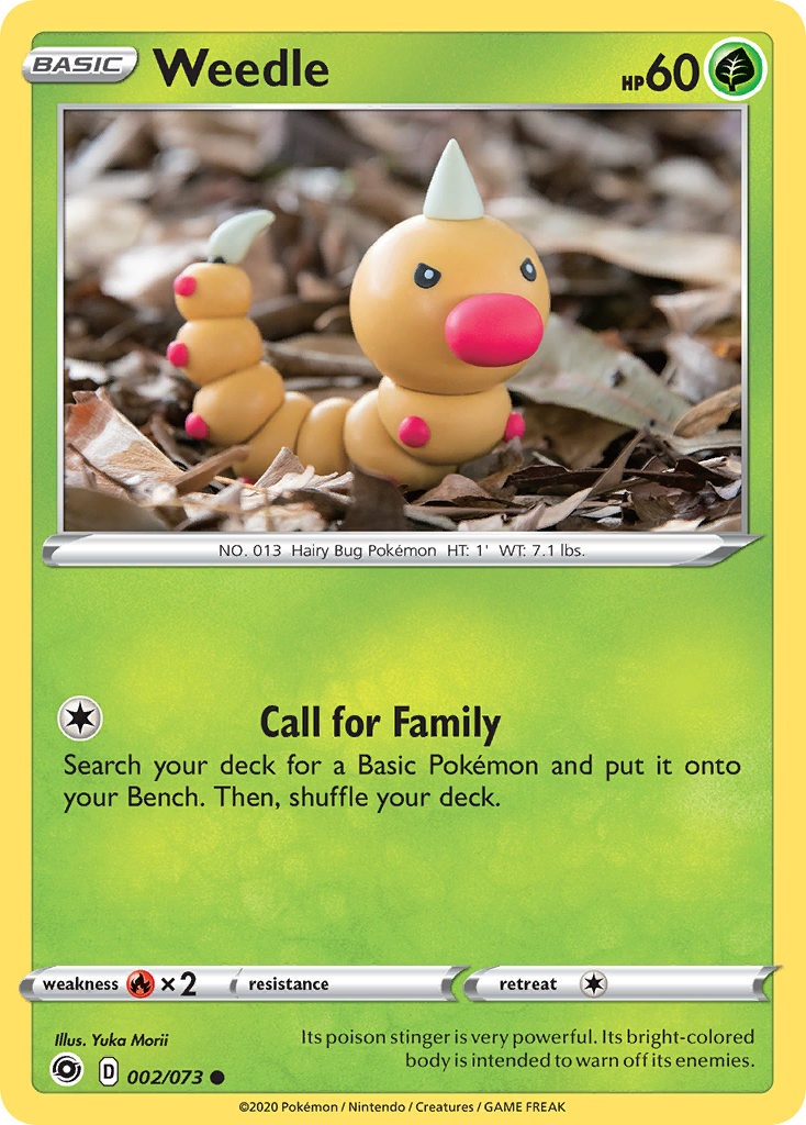 Weedle (002/073) [Sword & Shield: Champion's Path] | Game Master's Emporium (The New GME)