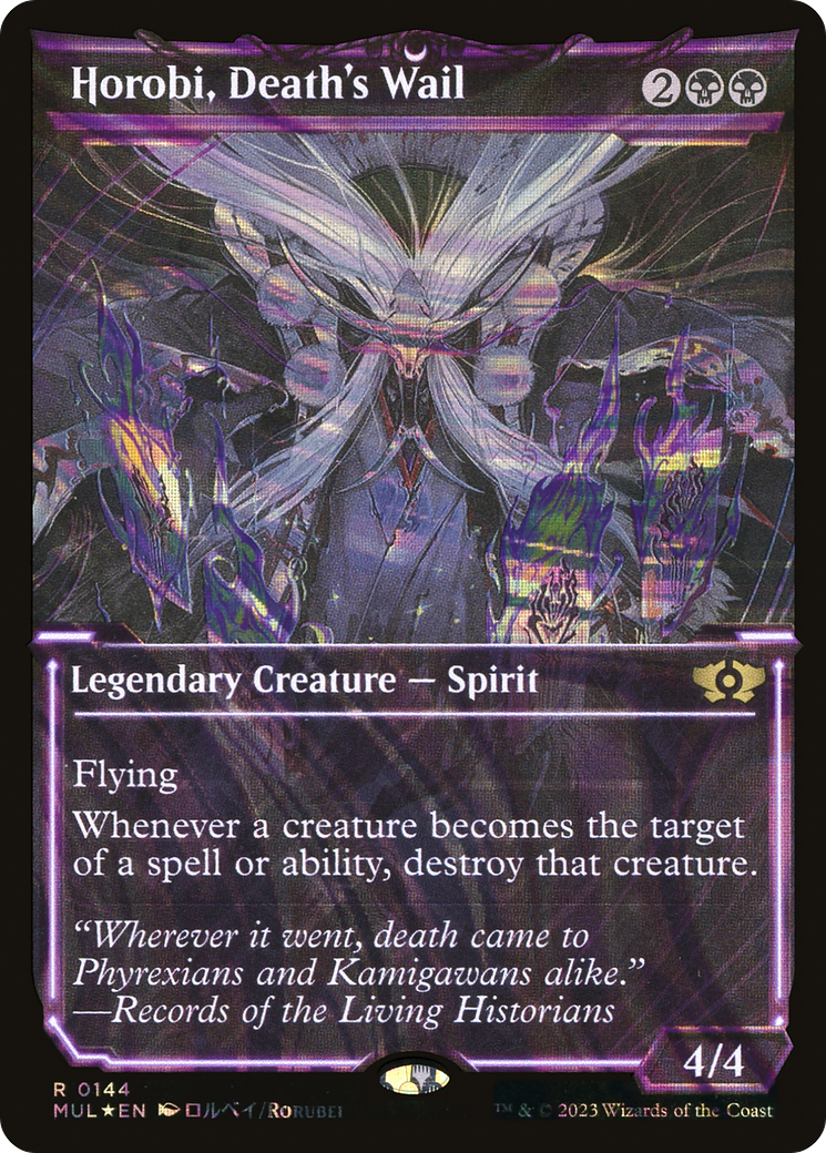 Horobi, Death's Wail (Halo Foil) [Multiverse Legends] | Game Master's Emporium (The New GME)