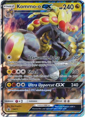 Kommo-o GX (SM71) (Jumbo Card) [Sun & Moon: Black Star Promos] | Game Master's Emporium (The New GME)