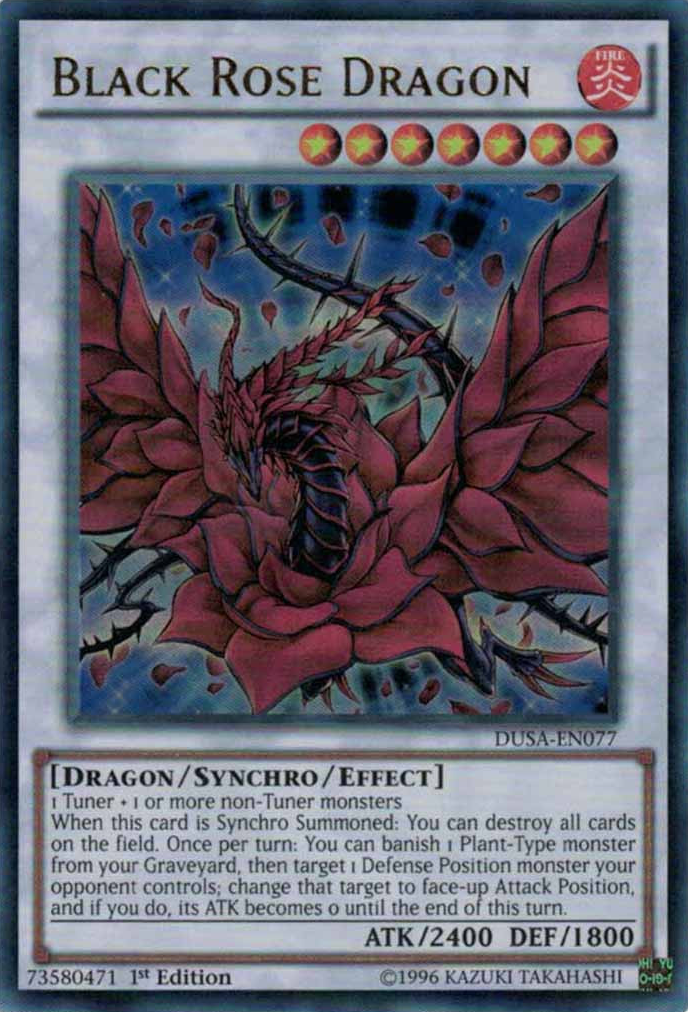 Black Rose Dragon [DUSA-EN077] Ultra Rare | Game Master's Emporium (The New GME)