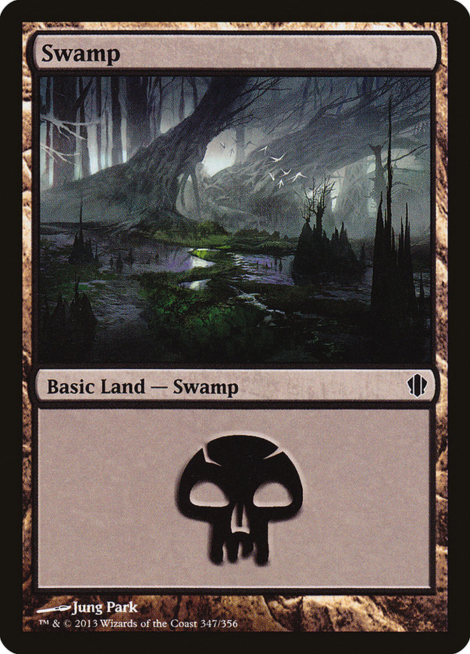 Swamp (347) [Commander 2013] | Game Master's Emporium (The New GME)