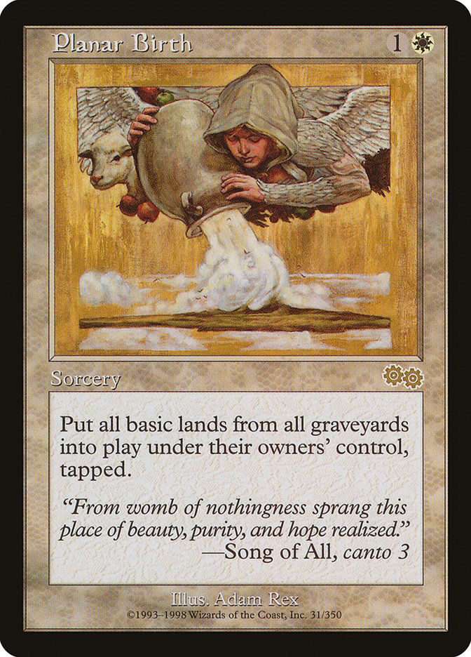 Planar Birth [Urza's Saga] | Game Master's Emporium (The New GME)