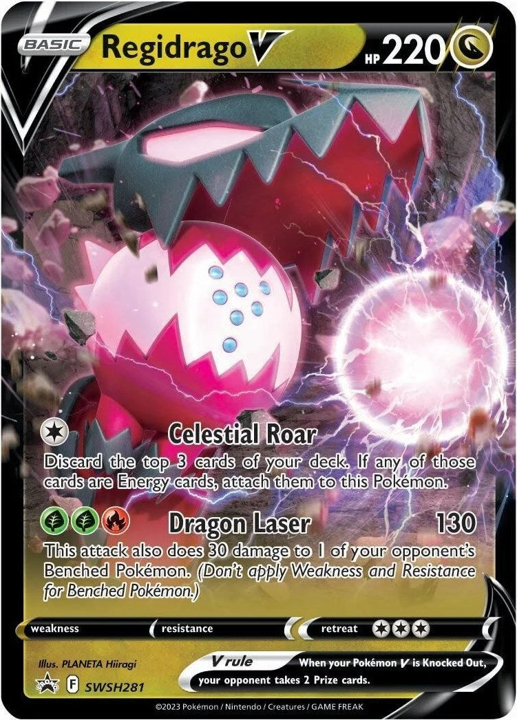 Regidrago V (SWSH281) [Sword & Shield: Black Star Promos] | Game Master's Emporium (The New GME)