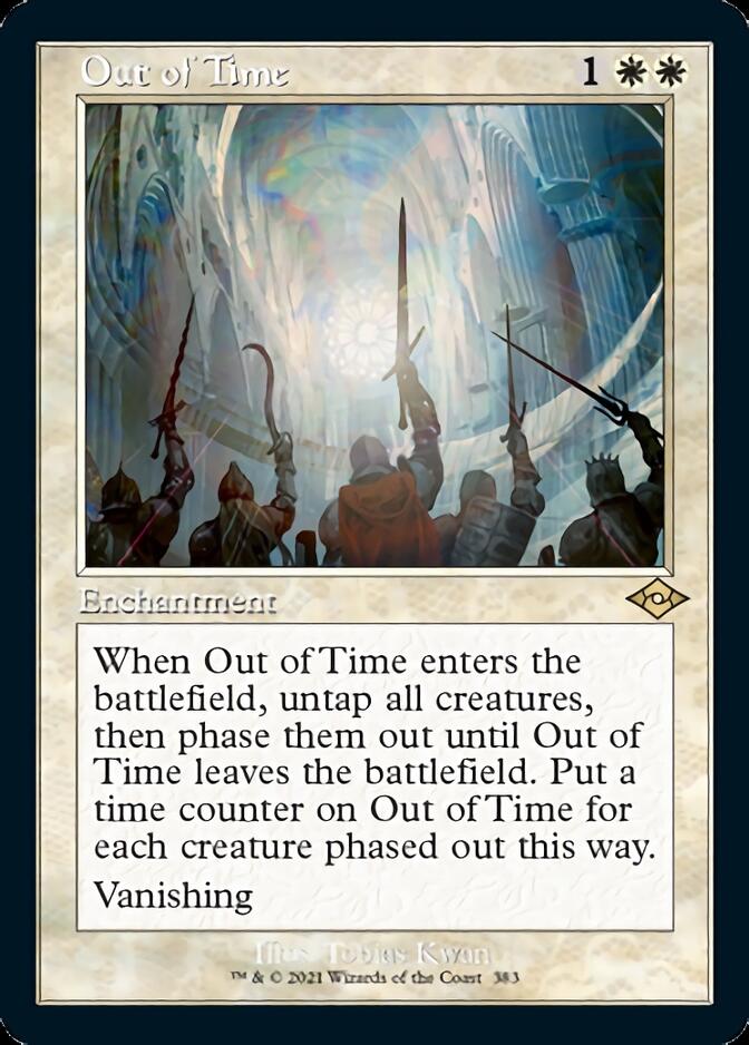 Out of Time (Retro Foil Etched) [Modern Horizons 2] | Game Master's Emporium (The New GME)