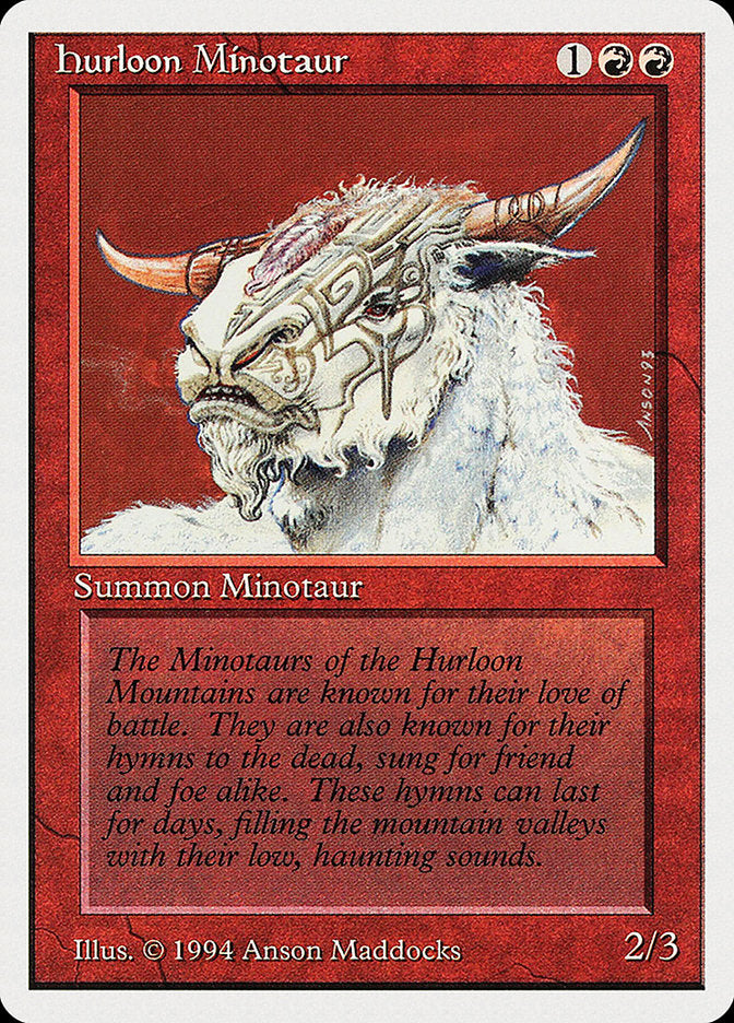 Hurloon Minotaur [Summer Magic / Edgar] | Game Master's Emporium (The New GME)