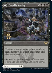 Selfless Glyphweaver // Deadly Vanity [Strixhaven: School of Mages Prerelease Promos] | Game Master's Emporium (The New GME)