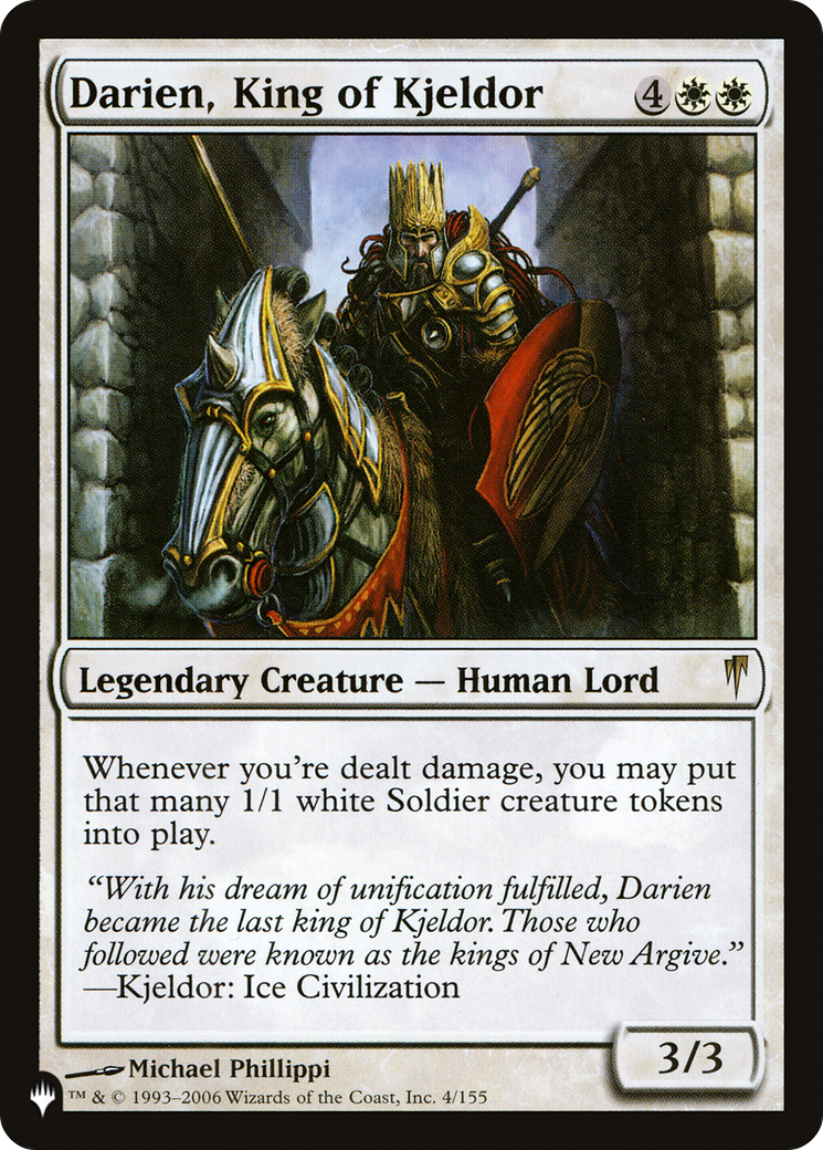 Darien, King of Kjeldor [The List] | Game Master's Emporium (The New GME)