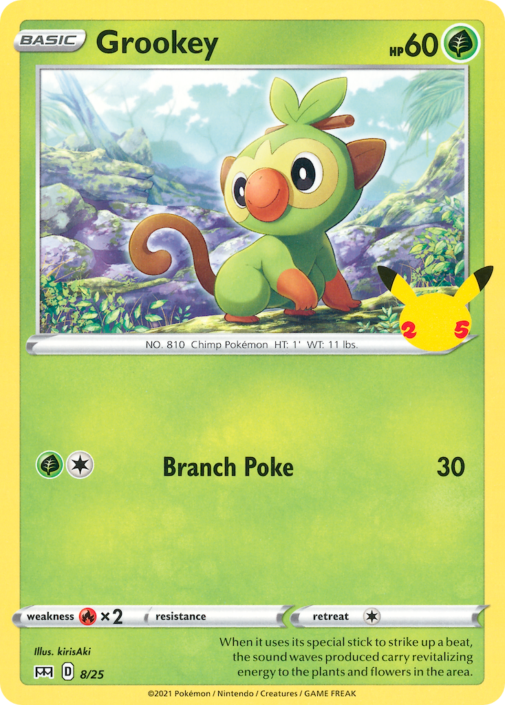 Grookey (8/25) [McDonald's 25th Anniversary] | Game Master's Emporium (The New GME)