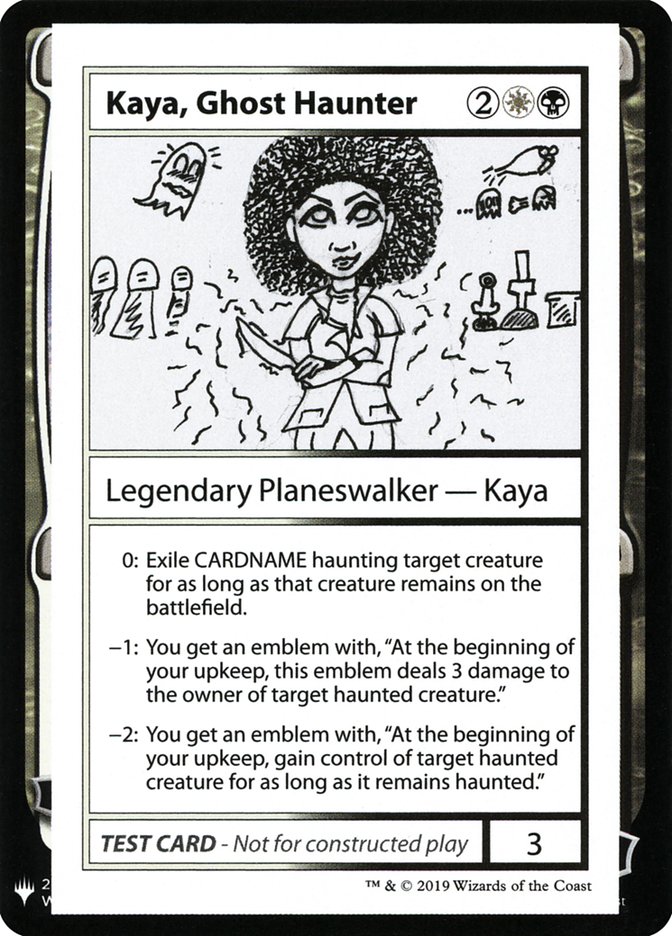 Kaya, Ghost Haunter [Mystery Booster Playtest Cards] | Game Master's Emporium (The New GME)