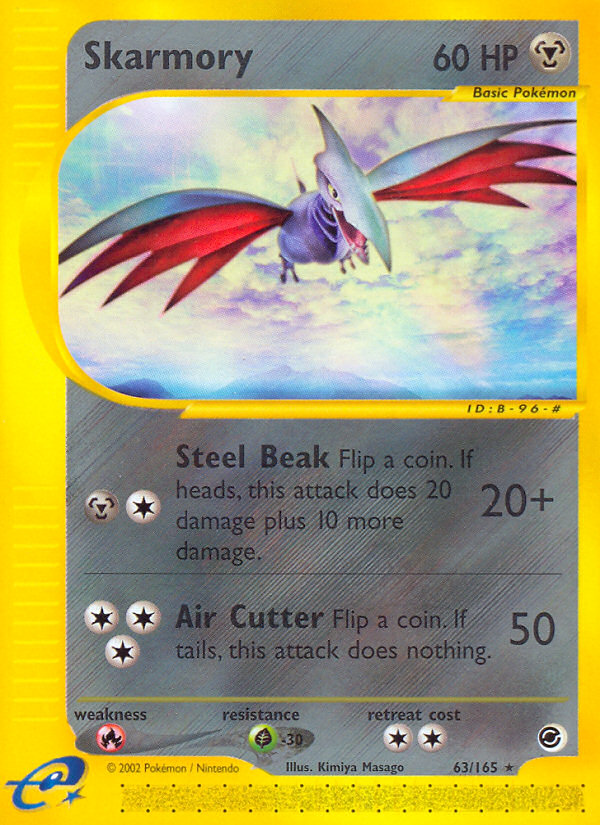 Skarmory (63/165) [Expedition: Base Set] | Game Master's Emporium (The New GME)