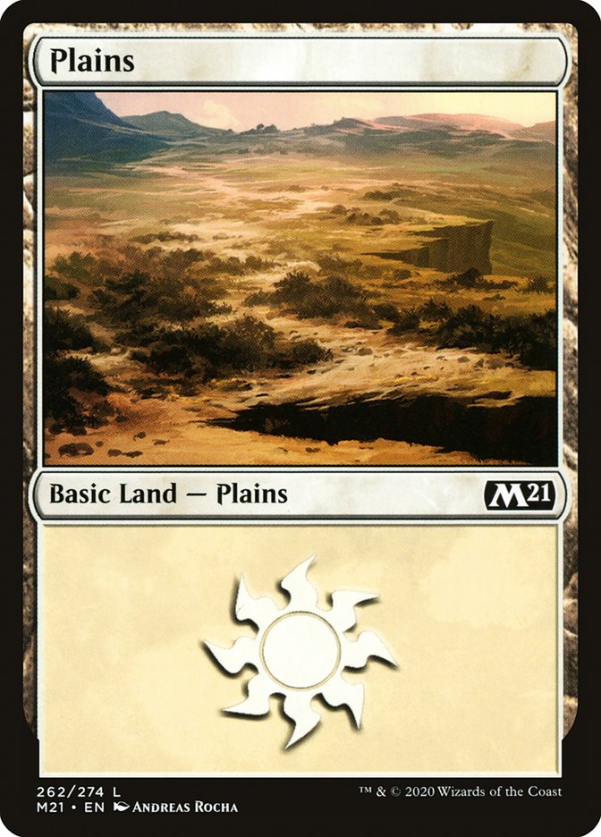 Plains (262) [Core Set 2021] | Game Master's Emporium (The New GME)