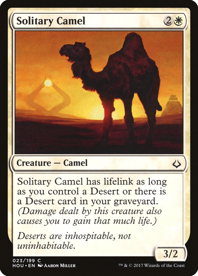 Solitary Camel [Hour of Devastation] | Game Master's Emporium (The New GME)
