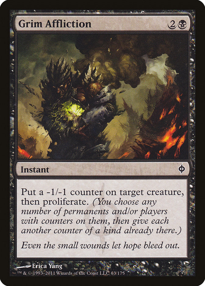 Grim Affliction [New Phyrexia] | Game Master's Emporium (The New GME)