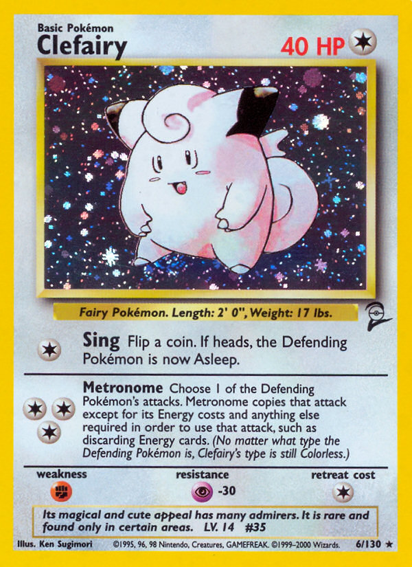 Clefairy (6/130) [Base Set 2] | Game Master's Emporium (The New GME)