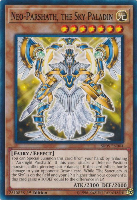 Neo-Parshath, the Sky Paladin [SR05-EN004] Common | Game Master's Emporium (The New GME)