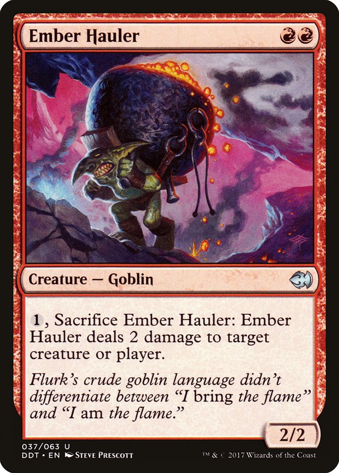 Ember Hauler [Duel Decks: Merfolk vs. Goblins] | Game Master's Emporium (The New GME)