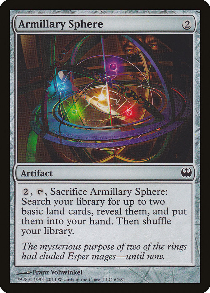 Armillary Sphere [Duel Decks: Knights vs. Dragons] | Game Master's Emporium (The New GME)