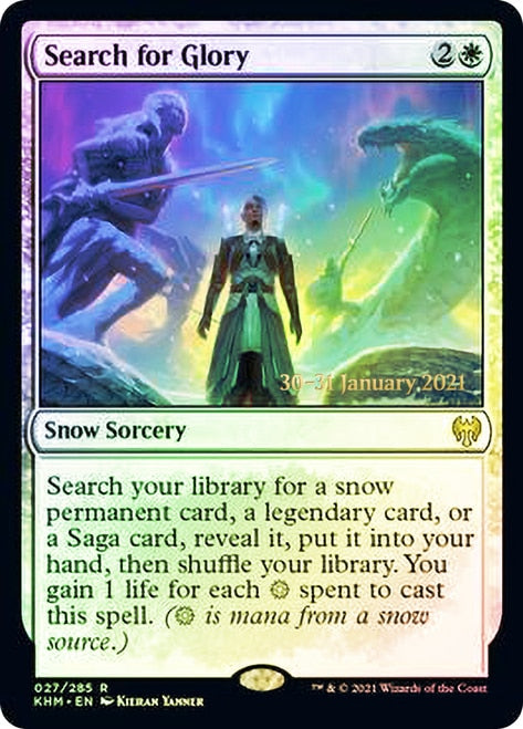 Search for Glory [Kaldheim Prerelease Promos] | Game Master's Emporium (The New GME)
