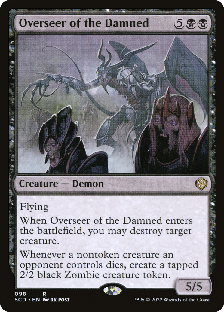 Overseer of the Damned [Starter Commander Decks] | Game Master's Emporium (The New GME)