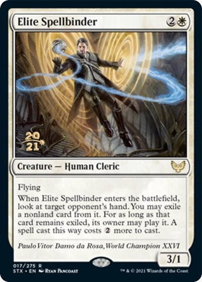Elite Spellbinder [Strixhaven: School of Mages Prerelease Promos] | Game Master's Emporium (The New GME)