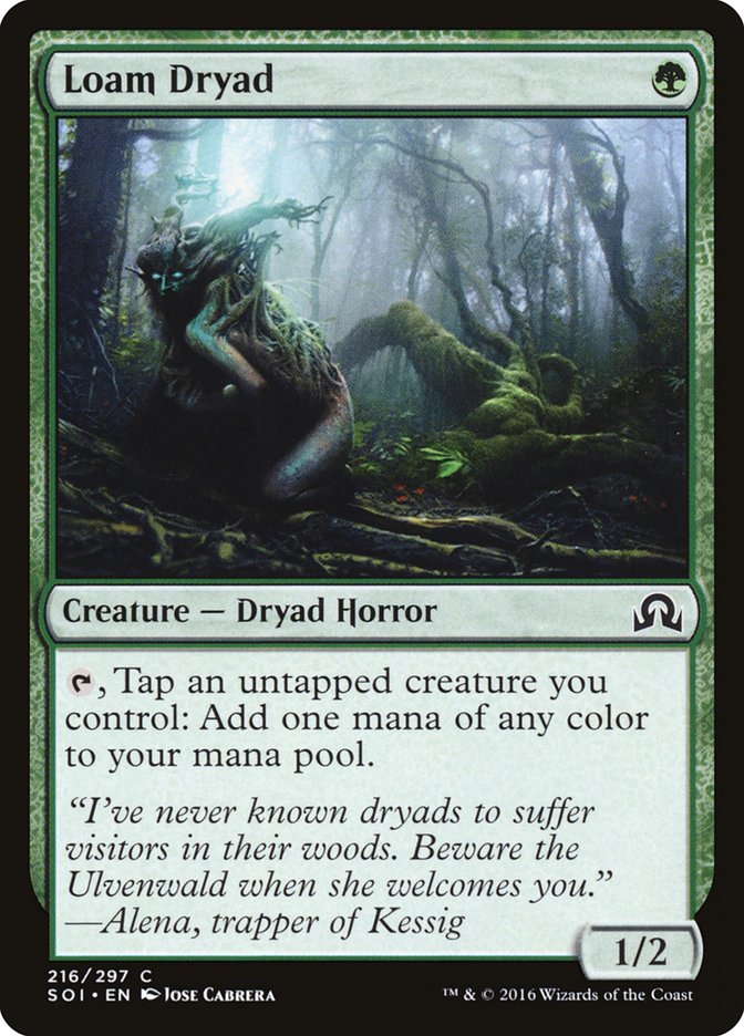Loam Dryad [Shadows over Innistrad] | Game Master's Emporium (The New GME)