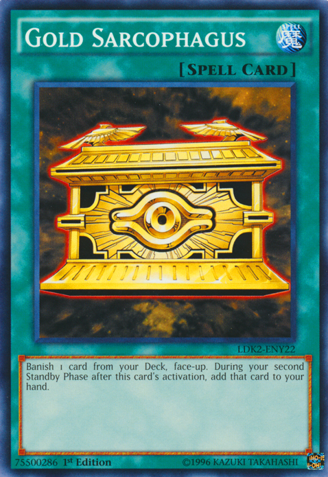 Gold Sarcophagus [LDK2-ENY22] Common | Game Master's Emporium (The New GME)