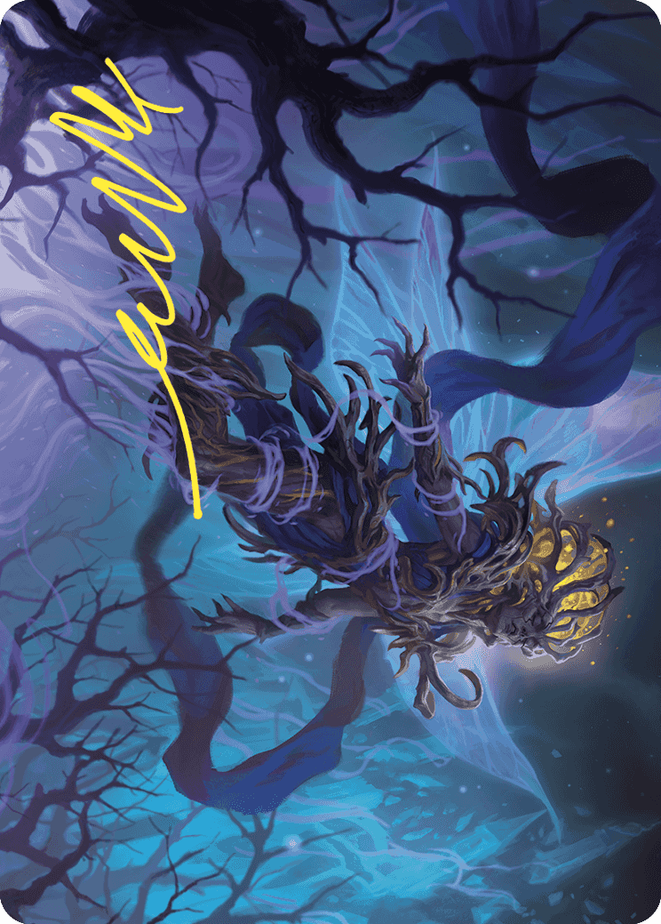 Sleep-Cursed Faerie Art Card (Gold-Stamped Signature) [Wilds of Eldraine Art Series] | Game Master's Emporium (The New GME)