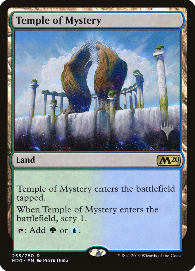 Temple of Mystery (Promo Pack) [Core Set 2020 Promos] | Game Master's Emporium (The New GME)