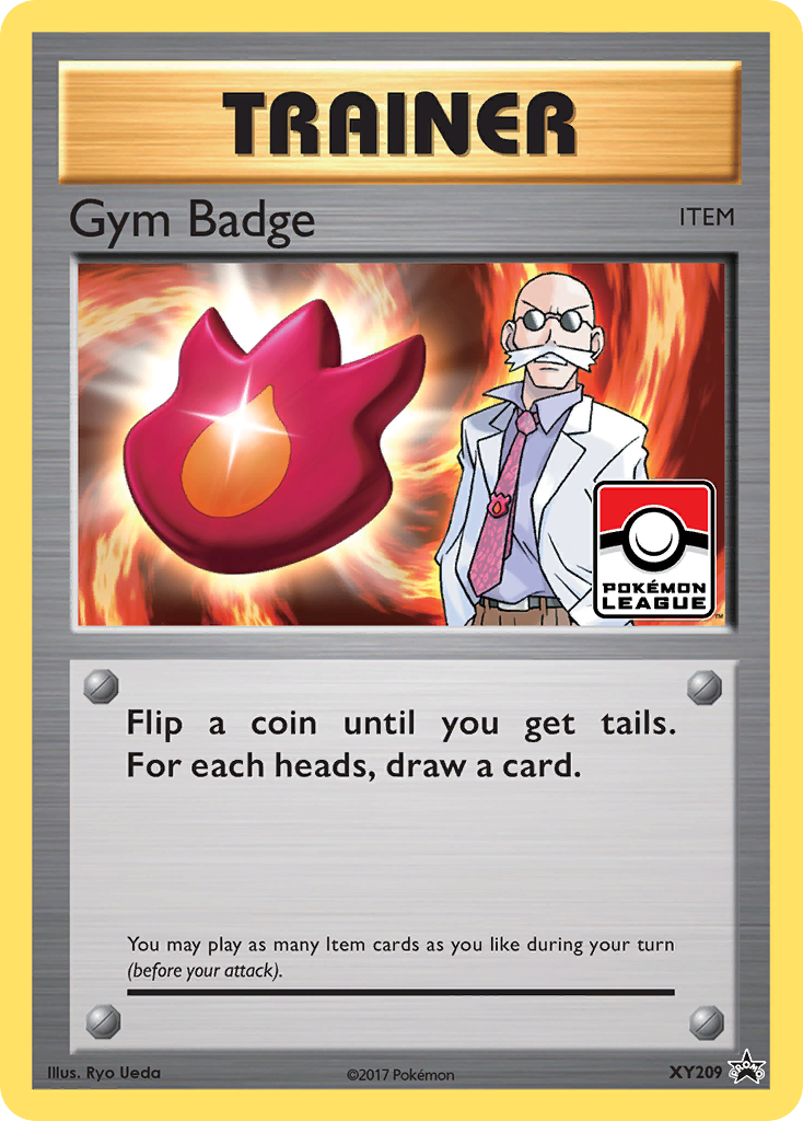 Gym Badge (XY209) (Blaine) [XY: Black Star Promos] | Game Master's Emporium (The New GME)