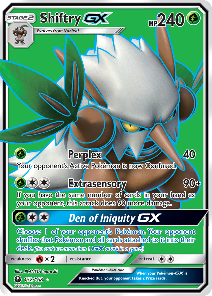 Shiftry GX (152/168) [Sun & Moon: Celestial Storm] | Game Master's Emporium (The New GME)