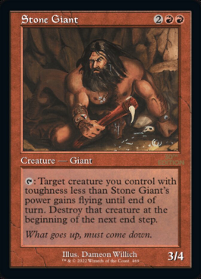 Stone Giant (Retro) [30th Anniversary Edition] | Game Master's Emporium (The New GME)
